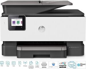 HP OfficeJet Pro 9019 Wireless All-in-One Network Inkjet Printer Fax, *NO INKS*