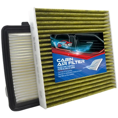 For Honda Fit 2009-2014 Engine & Cabin Air Filter Combo - Carbon & High Flow - Image 1 of 4
