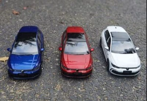 1:18 Volkswagen Golf 8 gen R Line Diecast Model Car Toys Gifts White/Blue/Red - Picture 1 of 15