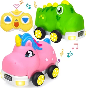 Unicorn| Dinosaur Remote Control Car Toys for Toddler, Valentine'S Day Gift Dino - Picture 1 of 12