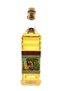 Vintage Crema Cacao Buton 1949-1959 Sigillo Stella Liquore 75cl 31% - Foto 1 di 7