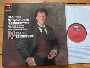 2C 167-43141/42 Mahler Symphony No. 2 Resurrection Klaus Tennstedt 2 LP Box Set - Picture 1 of 3