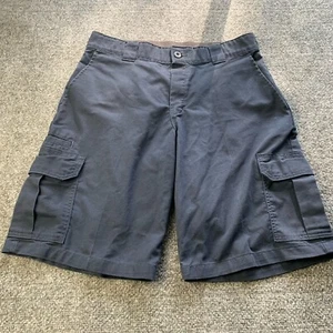 Dickies Flex Mens Cargo Shorts Utility Outdoor Navy Blue Size 34 (Measures 32) - Picture 1 of 17