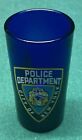 Vintage City of New York Police Department 3 uncje Shot Glass od 2001 roku. Kolor niebieski