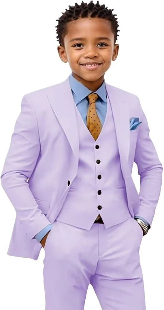 Aloha Party Set Purple - Child/Teen Hawaiian Luau Costume With Lei, Headband & Skirt