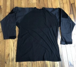 Rothco mens tactical NYCO Airsoft combat shirt XL black military technical long - Picture 1 of 11