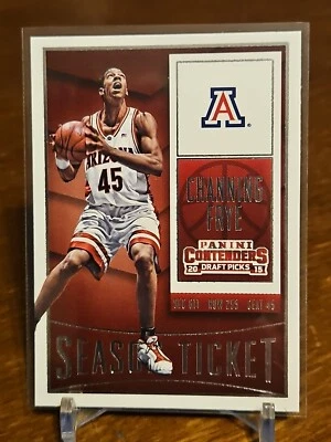 Channing Frye Arizona Wildcats 2015-16 Contenders Draft Picks #17  - Image 1 of 2