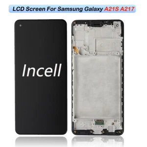 For Samsung Galaxy A21S SM-A217M/DS LCD Display Touch Screen Replacement Frame - Picture 1 of 8