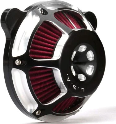 Respirador purificador de aire etapa 1 para Harley Touring Street Glide Road King 2008-2016 Foto 1 de 4