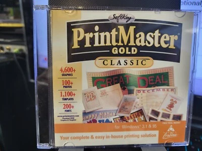 Print Master Gold Classic CD / COMES WITH FRONT ARTWORK [IN THIN CASE] - Image 1 of 2