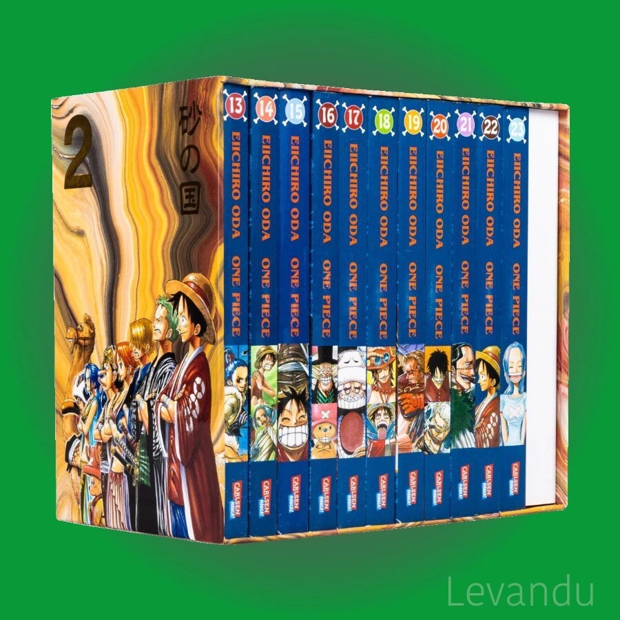 ONE PIECE SAMMELSCHUBER 2: ALABASTA | inklusive Band 13-23 - Carlsen Manga
