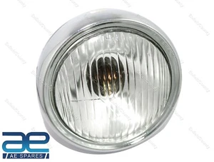 Retro Classic Vintage Bike Front Light Headlamp With Bulb Holder Luna TFR - Picture 1 of 6