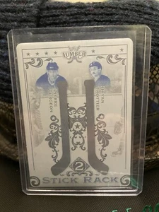 Cyan Print Used Plate 2021 Leaf Lumber Stick Rack 2 Turgeon/Trottier 1/1 SR2-20 - Picture 1 of 2