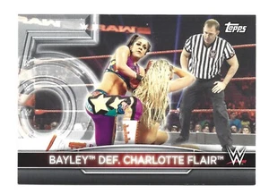 2021 Topps WWE Women's Division 5th Anniversary Tribute #RC-4 Bayley Wrestling - Bild 1 von 2