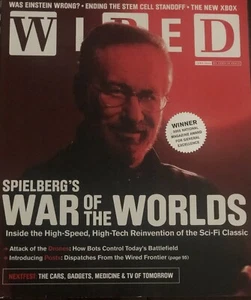 WIRED Magazine (June 2005) Steven Spielberg - War of the Worlds - Picture 1 of 1