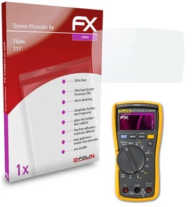 atFoliX Verre film protecteur pour Fluke 117 9H Hybride-Verre - Photo 1/4