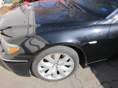 nn712283 BMW 745Li 745i 760Li 2002 2003 2004 2005 LH Driver Side Fender OEM - Image 1 of 4