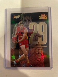 Select Footy Stars 2022 Midnight Numbers Chris Burgess 020/130