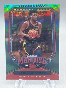 2020-21 Chronicles Marquee #259 James Wiseman Teal RC - Picture 1 of 6