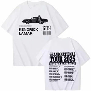 GNX Kendrick Lamar Tour 2025 Grand National Tour T Shirt Full Size S-5XL - Picture 1 of 5