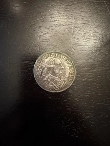Old 1765 Brunswick Wofenbuttel 2/3 Silver Thaler  - Picture 1 of 3