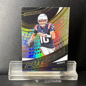 2025 Panini Revolution - Drake Maye Future Grooves SP New England - Bild 1 von 2