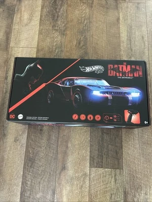 Hot Wheels RC Batman Batmobile 1:10 Diecast Toy Car with Remote Control BNIB - Image 1 of 4