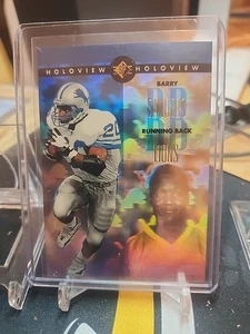 SP HOLOVIEW 1996 Barry Sanders #20 limpio raro Detroit Lions - Imagen 1 de 3