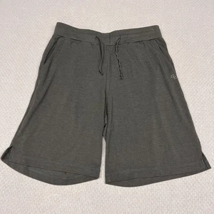 Cozy Earth Shorts Mens Medium Gray Bamboo Drawstring Athleisure Stretch - Picture 1 of 9