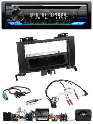 JVC Bluetooth Lenkrad USB DAB CD Autoradio für Mercedes Sprinter W906 06-18 Audi - Bild 1 von 4