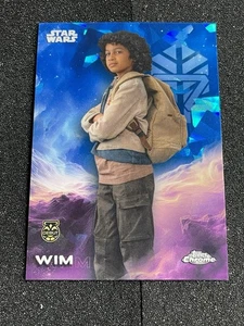 2025 Topps Chrome Sapphire Star Wars #193 Wim - Picture 1 of 2