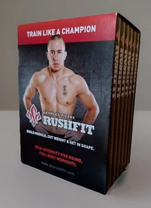 RUSHFIT Georges St-Pierre High-Intensity Full Body Workout 6-DVD Box Set train - Picture 1 of 9