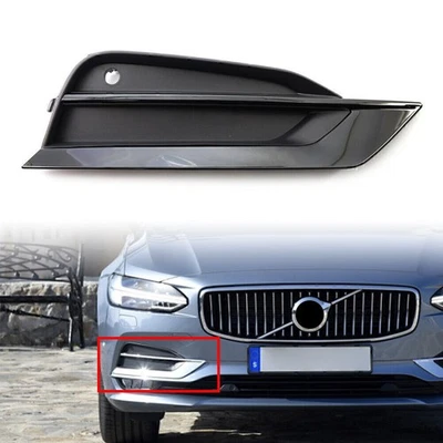 Front Bumper Fog Light Panel Grille Trim Fit VOLVO S90 V90 2016-2019 Right Side - Image 1 of 4