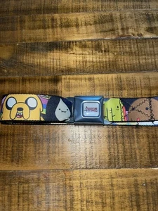 Buckle Down Adventure Time Seatbelt Buckle Character Belt Up To 40in - Picture 1 of 5