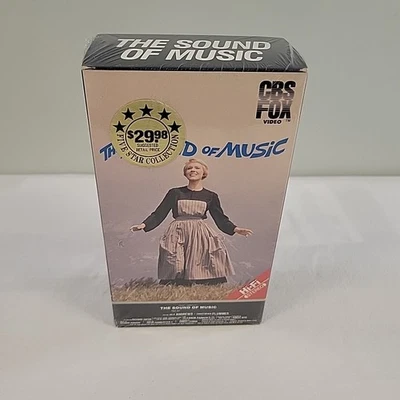 The Sound Of Music - Julie Andrews - Original 1986 VHS Video FACTORY SEALED NEW - Image 1 of 4