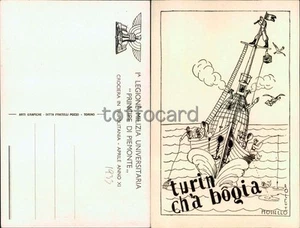 MILIZIA MVSN-1� LEGIONE UNIVERSITARIA-TRIPOLITANIA-TURIN C'HA BOGIA-C98-73 - Picture 1 of 1