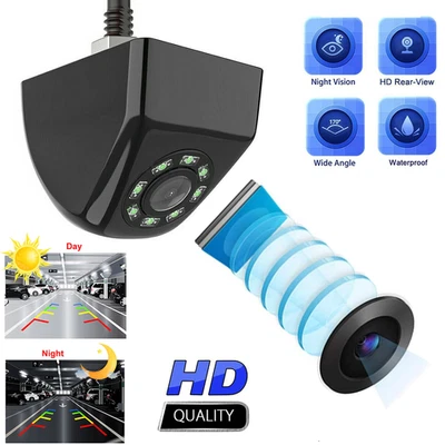 YUANTING 170° Car Rearview Backup Camera Parking Reverse Rear View Cam Kit Waterproof