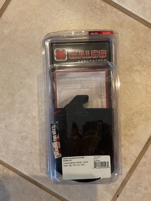 Galco Leather Ankle Lite Holster LCP Left Hand Black AL437B - Image 1 of 4