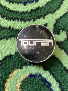Touren Wheels Gloss Black / Chrome Custom Wheel Center Cap # C103270C01 - Picture 1 of 2