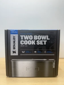 Juego de cocina de campamento de dos tazones todo en uno Stanley Adventure - acero inoxidable 8 piezas - Imagen 1 de 3