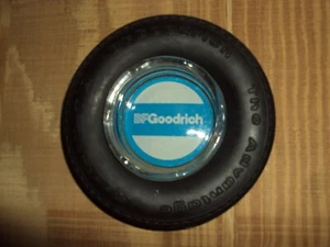 B.F. Goodrich runder Reifenaschenbecher mit Glaseinsatz, NEU, KOSTENLOSER US-Versand, radial T/A - Bild 1 von 1