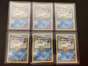 Carta Pokemon Misty's Seel 91/132 1° Edizione NM Sfida Palestra Non Holo - Foto 1 di 10