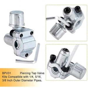A/C Retrofit Valve & BPV31 Piercing Tap Kit Accessories R1 A R22 34 For R12 Y1Z2 - Picture 1 of 8
