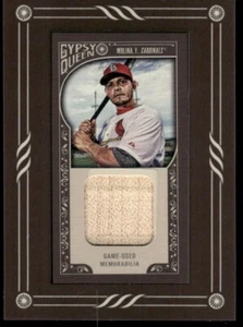 2015 TOPPS GYPSY QUEEN BAT Yadier Molina St. Louis Cardinals #647A - Picture 1 of 2