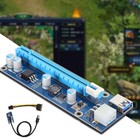 PCI-E Riser Mining Card Mini PCIe to Express 16x Extender Adapter