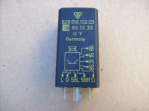 ORIGINAL PORSCHE 964 993 928 968 944 TURBO S2 WARNING TIME RELAY 928.618.102.03 - Bild 1 von 9