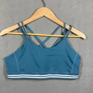 Zyia Blue Strappy Bra Size XXL Yoga outdoor running Gym wear - Picture 1 of 5