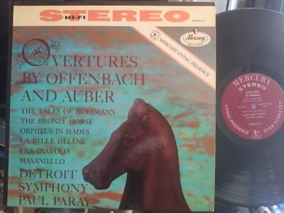 Overtures By Offenbach And Auber Mercury Records SR90215 Mercury Living Presence - Image 1 of 4