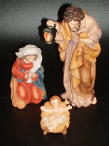Vintage DOLFI NATIVITY 3 Pieces ITALY - Picture 1 of 7