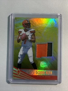 DeShone Kizer Patch 2017 Panini Phoenix 2 Color Patch 18/25 #RPSM-3 - Picture 1 of 3